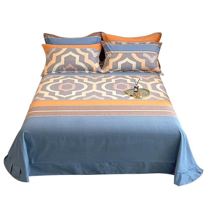 加厚纯棉磨毛床单单件冬床上全棉布女被单子单双人加大床单三件套