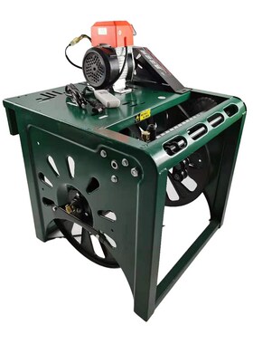 48V60V12V打药机电动收管卷管器架子220V自动排线绕管架遥控收管