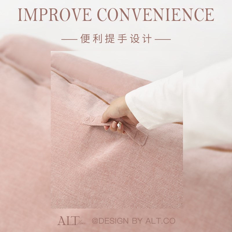 床头靠垫床上软包榻榻米靠枕双人沙发抱枕护腰飘窗台大靠背可拆洗