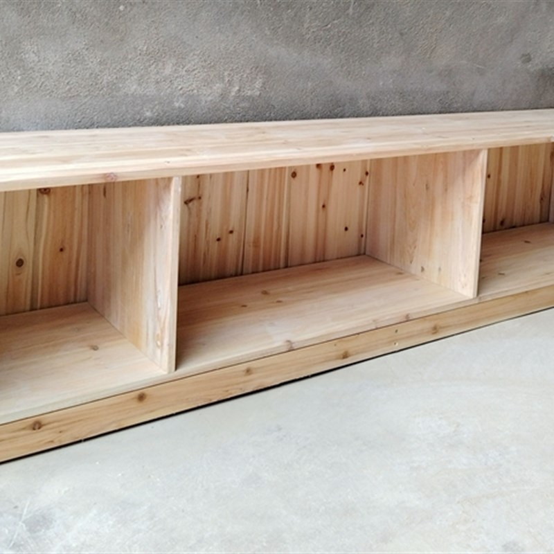 实木飘窗柜收纳柜卧室床边夹缝收纳柜榻榻米阳台床尾储物柜子M097