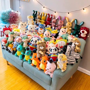 毛绒玩具结婚婚礼抛洒娃娃套圈抓娃娃机可用30厘米精品娃娃小玩偶