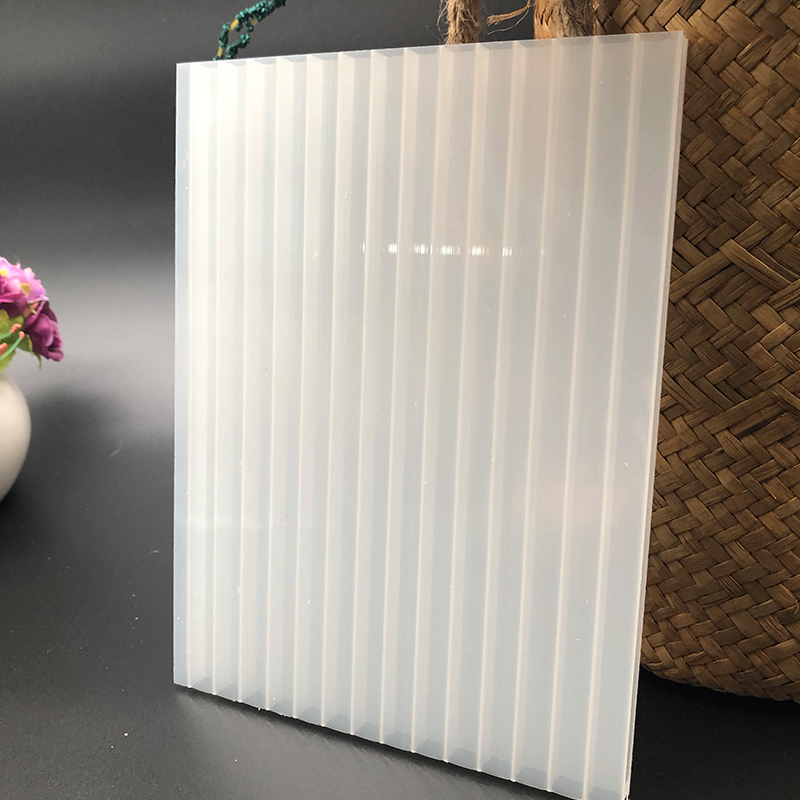 PC乳白色半透明扩散哑光阳光板8/10/16/20mm中空广告灯箱装饰墙板