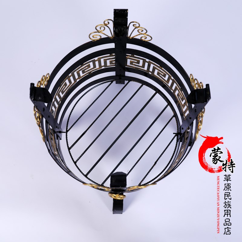 蒙古族祭火仪式火盆 蒙古大营篝火晚会道具火盆架子蒙古包摆设