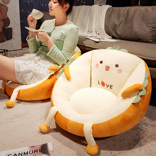 懒人坐垫卧室地上地垫蒲s团榻榻米靠背客厅软坐墩儿童小沙发阳台