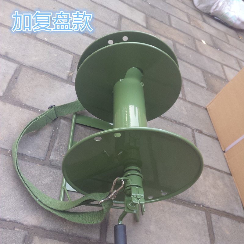 制动型带刹车绕线盘 背负线车 络车架  被覆线车 放线盘 齿轮线盘