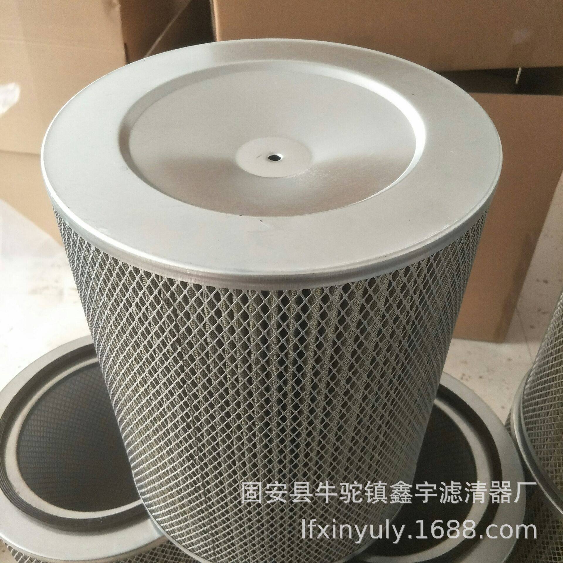 圆柱体工业级油雾机滤芯CNC机床油烟净化器320*500
