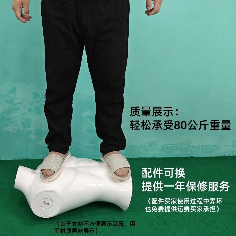 女服装展示模特道具女模全身化妆头亮白站模假人体送底座多省