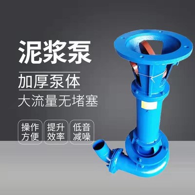 立式泥浆泵鱼塘清淤泵耐磨抽沙泵浮筒清淤机组高压泵河道清淤泵