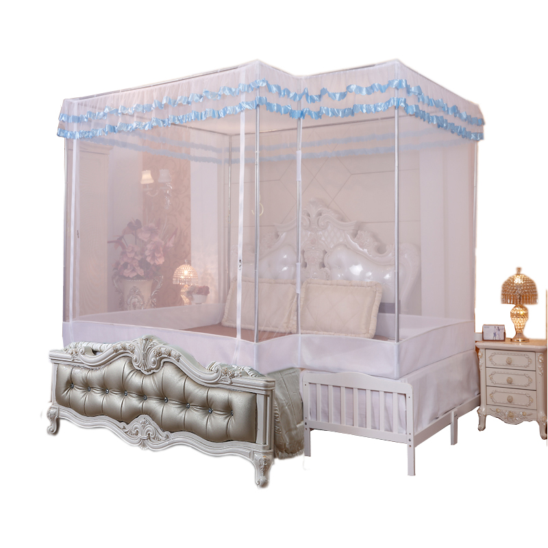 定制超大蚊帐加宽儿童大小拼床防摔蚊帐特殊尺寸子母床塌塌米蚊帐