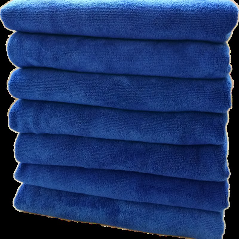 家政保洁专用毛巾蓝色厨房擦地抹布清洁吸水加厚不掉毛餐厅桌子