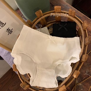 少女透气2020爆款 内裤 女生中腰大码 新款 女士全棉日系纯棉春秋时尚