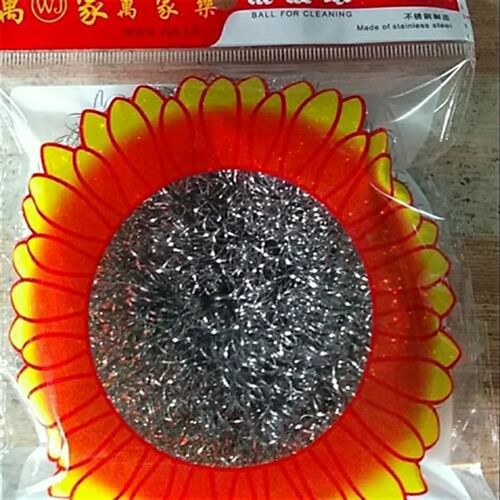 不掉渣钢丝球不锈钢清洁球z家用厨房去污洗碗刷锅大号铁丝球