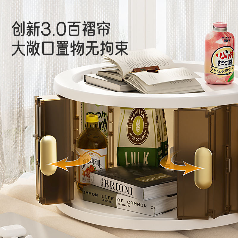 飘窗柜收a纳柜阳台小桌子窗台茶几书架书桌收纳储物箱飘窗空间利