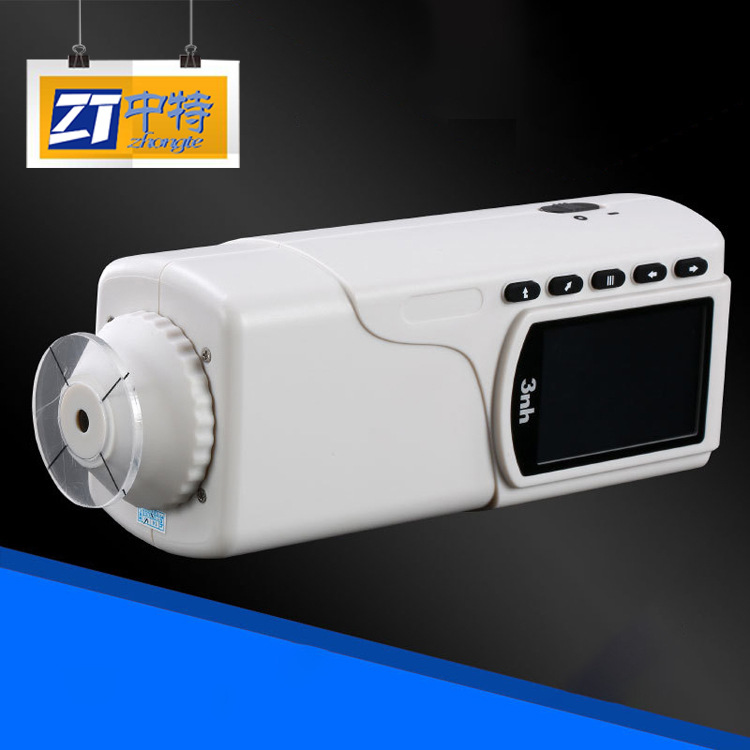 东莞市3nh油漆6mm测色仪汽车油漆色差仪 NR110布料染色配色色差计