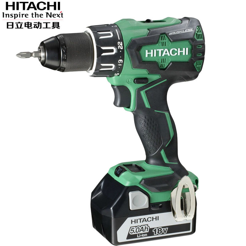 Hitachi日立锂电钻DS18DBSL无刷电钻DS14DBSL家用工具电转手电钻