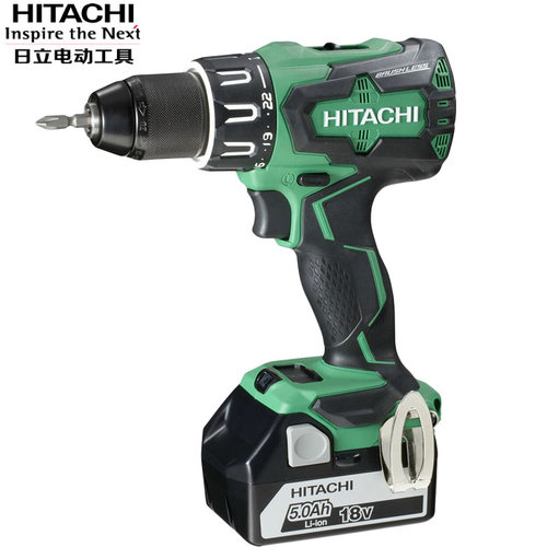 Hitachi日立锂电钻DS18DBSL无刷电钻DS14DBSL家用工具电转手电钻