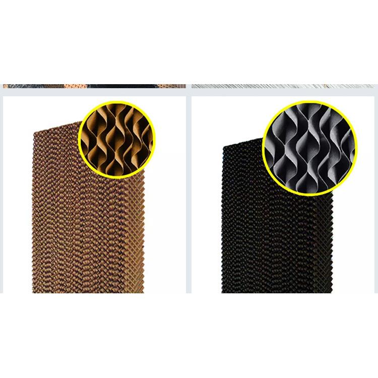 畜牧养殖湿帘纸吸尘过滤铝合金降温水帘墙