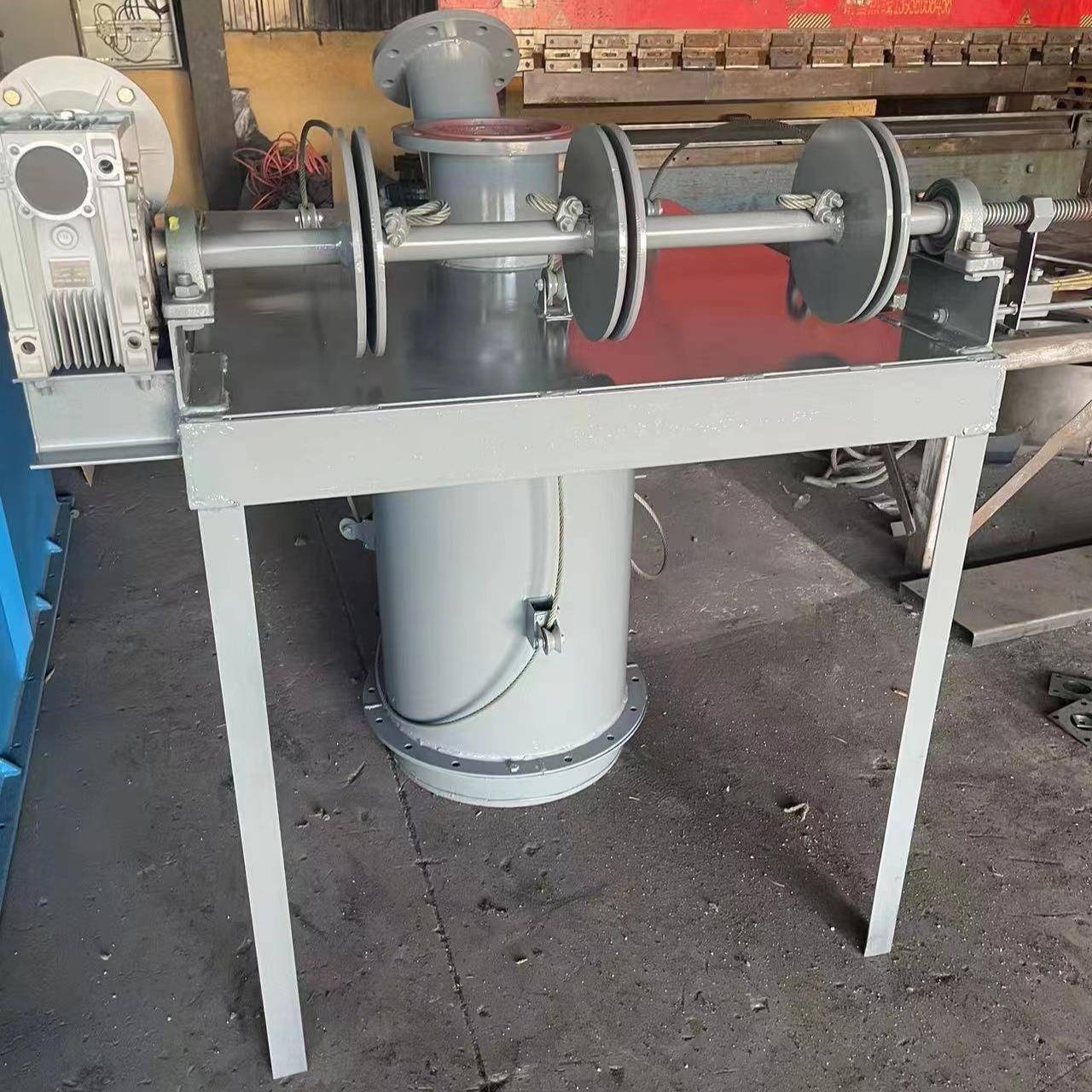 干灰无尘散装机自动伸缩布套散装机水泥砂浆石子固定式散装机