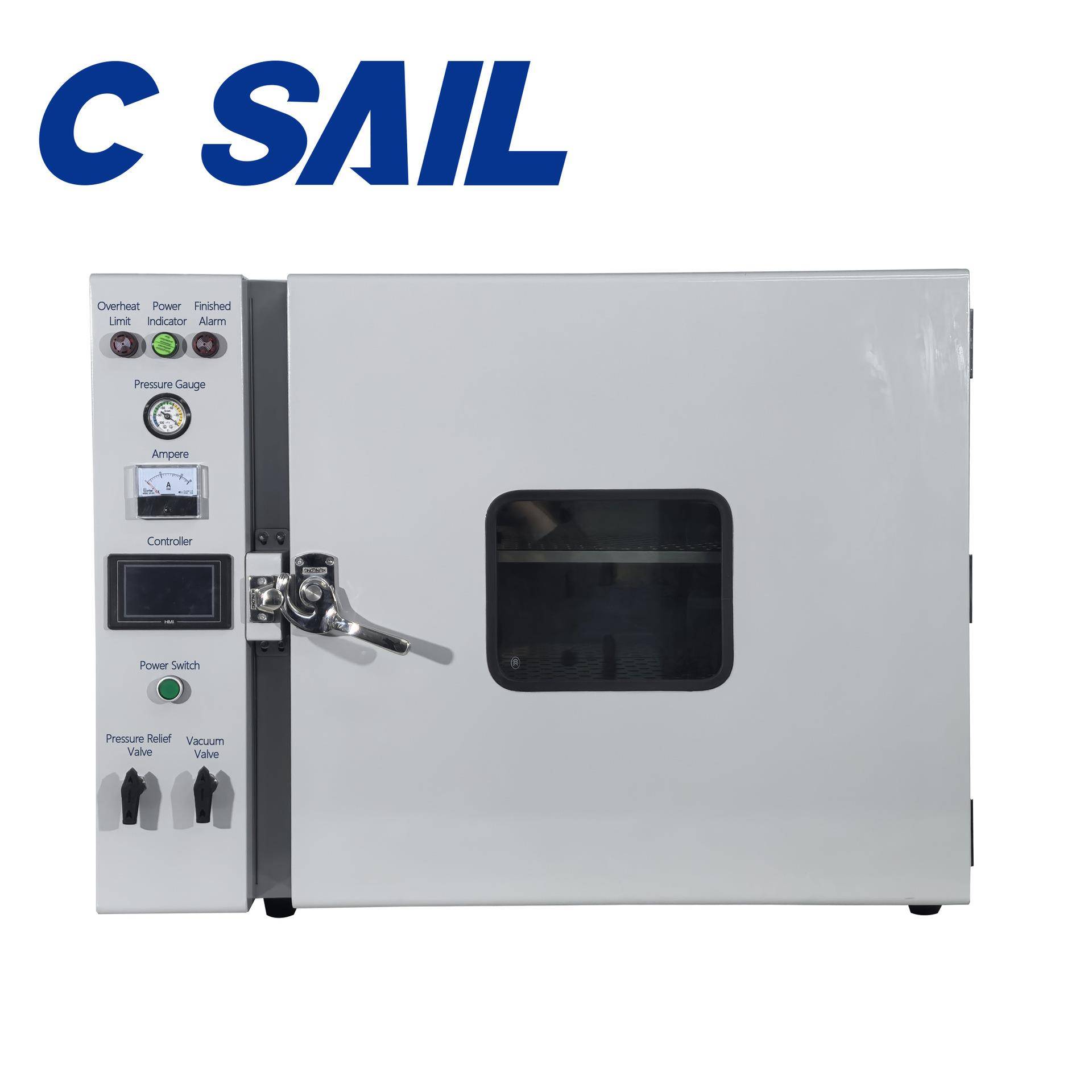 销售桌面式真空干燥箱 粉末真空烘箱 触摸屏数显真空度 - 0.1MPa