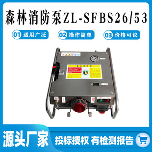 水冷型离心泵二冲程汽油灭火泵 53森林消防泵双级闭式 SFBS26
