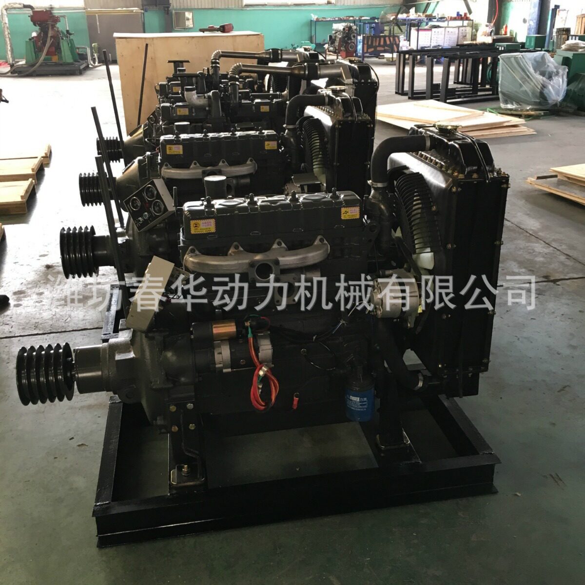 潍坊直喷四缸柴油机ZH4105P2000转带离合器潍坊柴油机价格