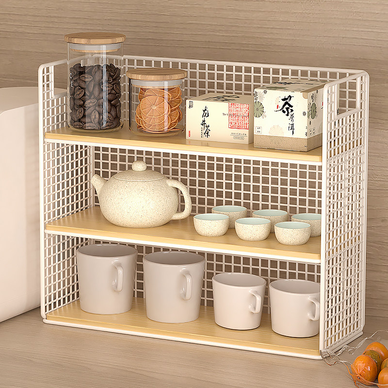 桌上茶杯架子茶具收纳架办公桌置物架水杯架咖啡杯多层杯子放置架,家庭/个人清洁工具,杯架,淘宝优惠券,粉丝福利购,淘宝优惠卷