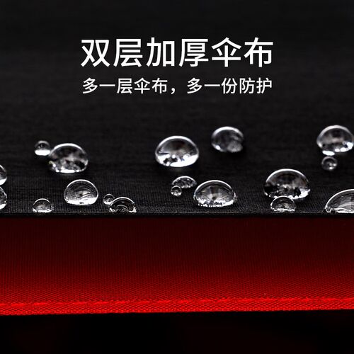 雨伞加大加厚加固抗风大号暴雨专用超大长柄特大家用定制印刷logo
