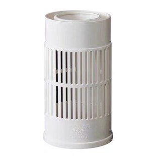 PVC110虾池花漏鱼池排水口配件养殖池底部排污溢出水口防逃过滤网