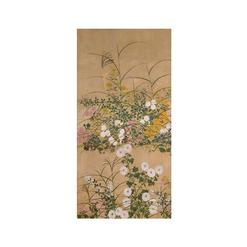 浮世绘侘寂风国潮花鸟画古典装饰挂画民宿餐厅玄关客厅沙发墙画