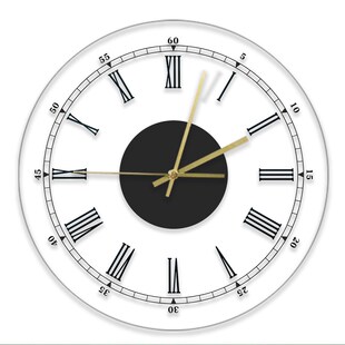 简约透明亚克力钟表简单数字挂钟大尺寸壁挂时钟灯表挂墙客厅定制