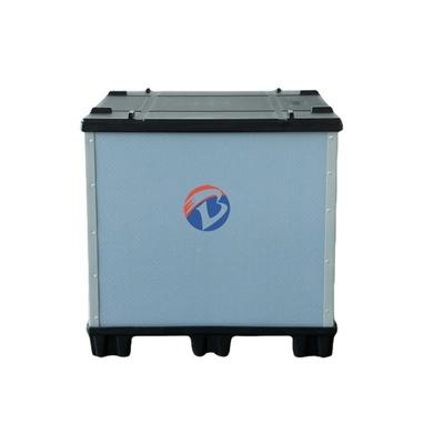 广东1100款NHT大型塑料围板型箱可折叠大物流循包装箱可环周转