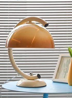 灯现代简约玻璃蘑调菇台卧创室床头宿舍小夜灯民宿意ZQV可光氛围