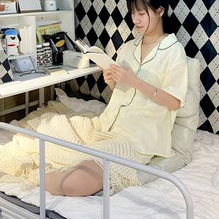 I1宿舍懒沙叠发地毯座FWH人椅坐垫靠背椅飘窗学上生床折椅靠背椅