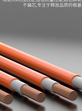 东货火牛线RVV5平莞方双层护套橙色UQP火牛线5耐温1现0度