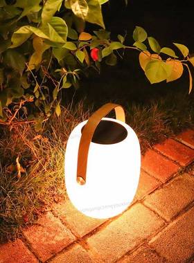 户外露营太能手灯提庭阳院花园饰灯简VMP约创意酒店民宿卧室氛围