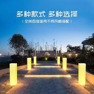 方柱771落地灯走廊过道灯式 饰氛 露方形设景观灯酒店亮立化计营装