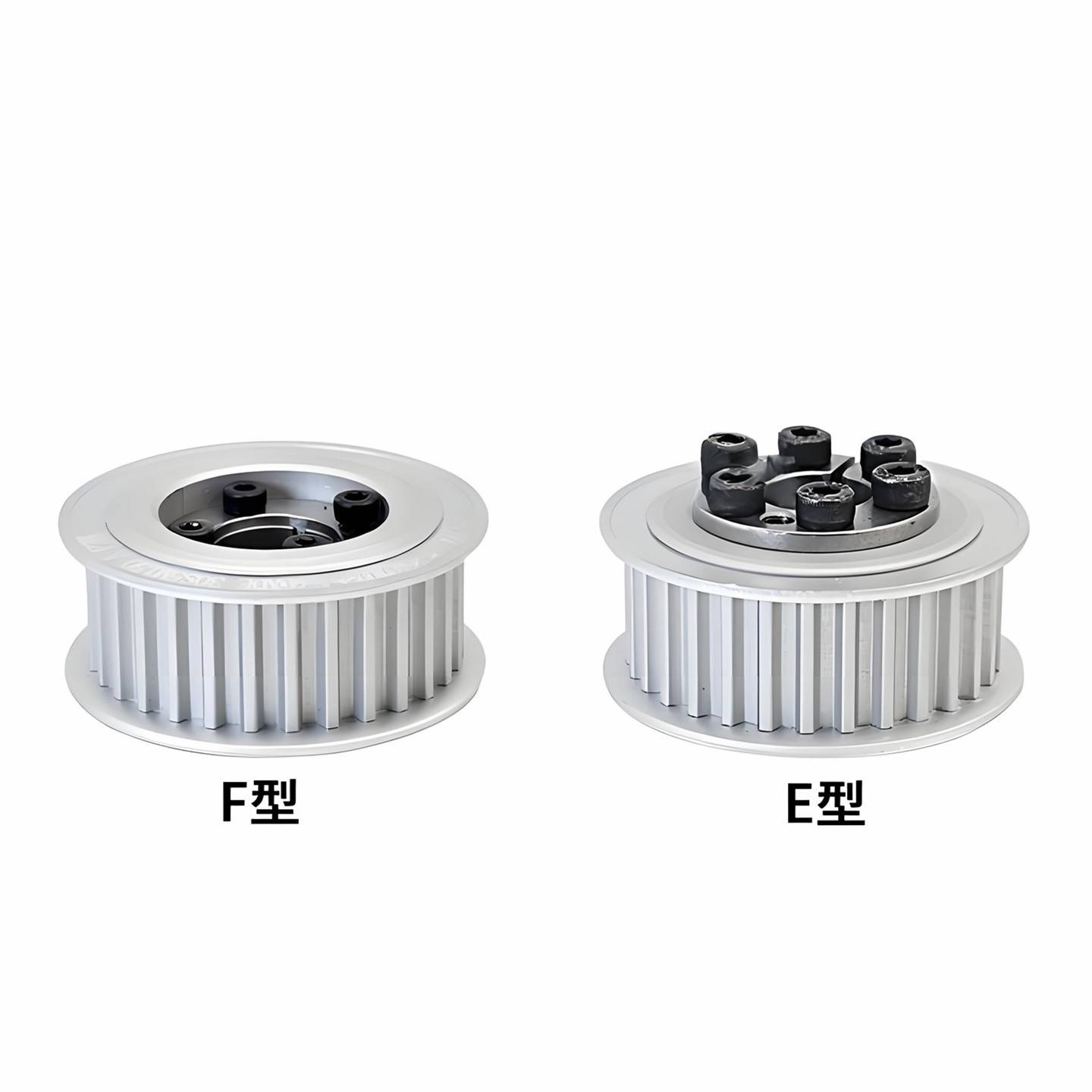 免键高扭矩圆弧齿同步轮S5M型ECC15-S5M150-48-E-d12/ECC05/ECC25