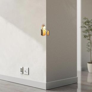 石膏灯嵌入式 罗楼梯墙角佛现618伦石膏台灯内嵌入壁灯走廊l萨ed灯