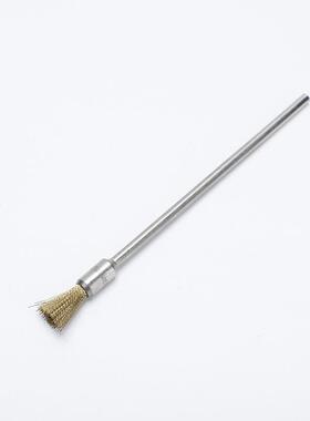 钢丝KMB笔碗型打磨电磨清洁除刺锈去毛抛光带柄刷头钢丝刷子镀铜
