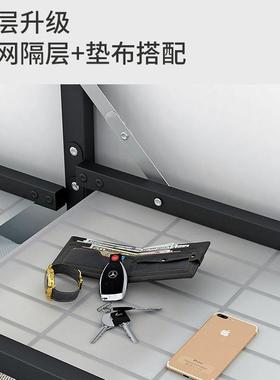 折叠简柜易组布衣家用卧室出46577装租屋房非实木儿童收纳架子挂衣用橱