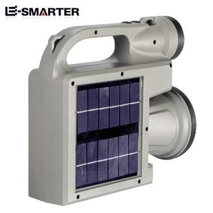 新款 照跨境太阳能手提探灯蚊L充ED大功率户外远射强光电手电W5158