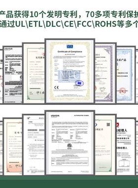 跨840W育OXR苗植灯180度折境叠果蔬植物生长灯香草罗勒物ed补l光