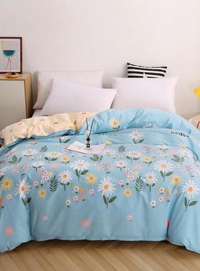 单件纯棉被套用四季单双人全家棉被单罩品学生款宿舍床CM22112上