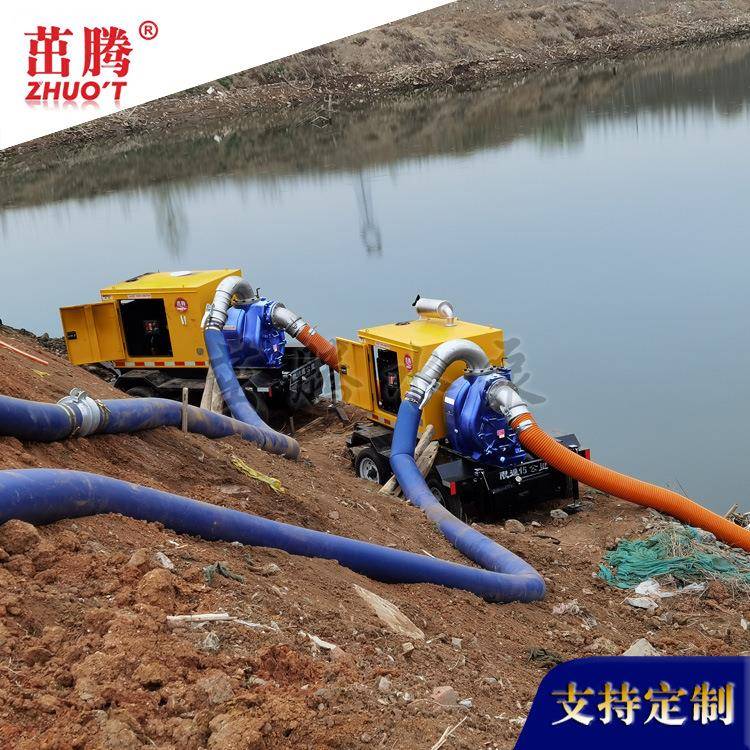井道抽污泵车6寸8寸10寸自吸管柴油机水泵窨4005方00立方534抢险