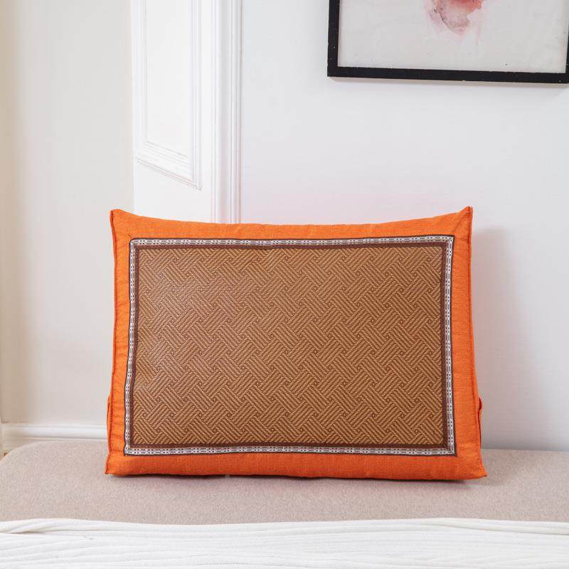 新款席竹节麻布藤靠床头沙发休RGV闲办公室大背榻榻垫米椅枕腰靠,居家布艺,抱枕被,淘宝优惠券,粉丝福利购,淘宝优惠卷