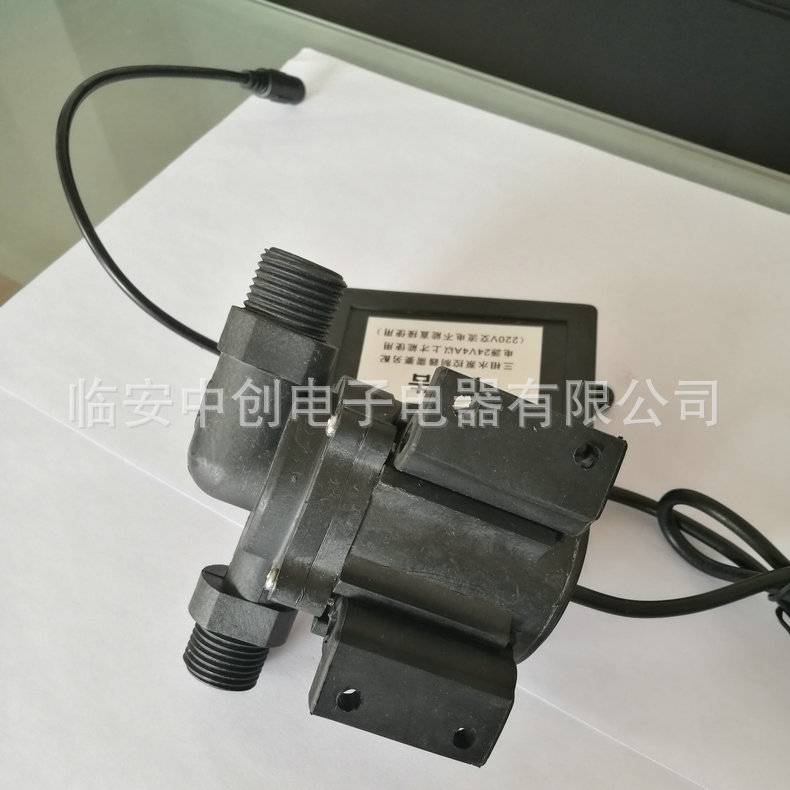 三相24VT50高温潜水泵静音塑料增压泵售水机罐装泵无刷磁力循环泵