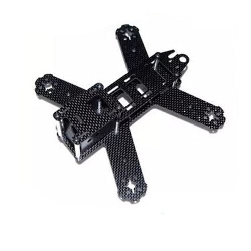 QAV210穿越机机架魔改版电池下层机架多轴无Q人机飞行器纯碳机架