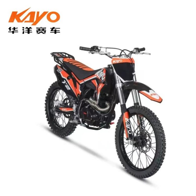 新款华洋赛车T4L两轮山地大越野高赛华阳T2林道场地摩托整车300c