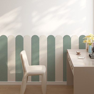 自粘床边墙围贴软包防撞墙贴厚榻榻米儿童房幼儿园墙面防磕碰遮丑