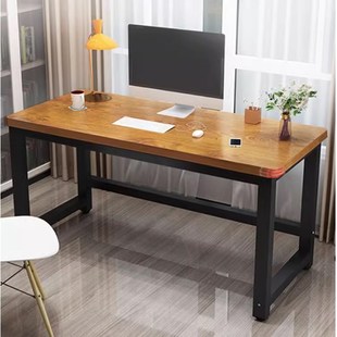书桌70cm80高长90 1s10简单电脑桌1.2/85学习写字实木色定制小桌